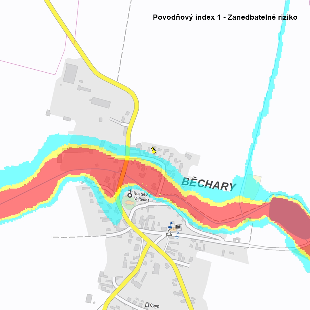 Povodňová mapa